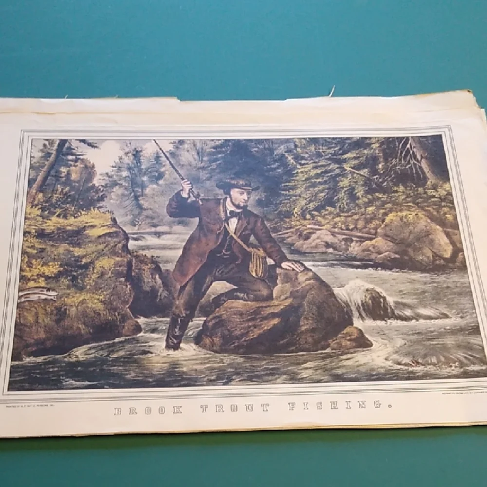 Currier & Ives Calendar 1986 Travelers Golden Anniversary Edition